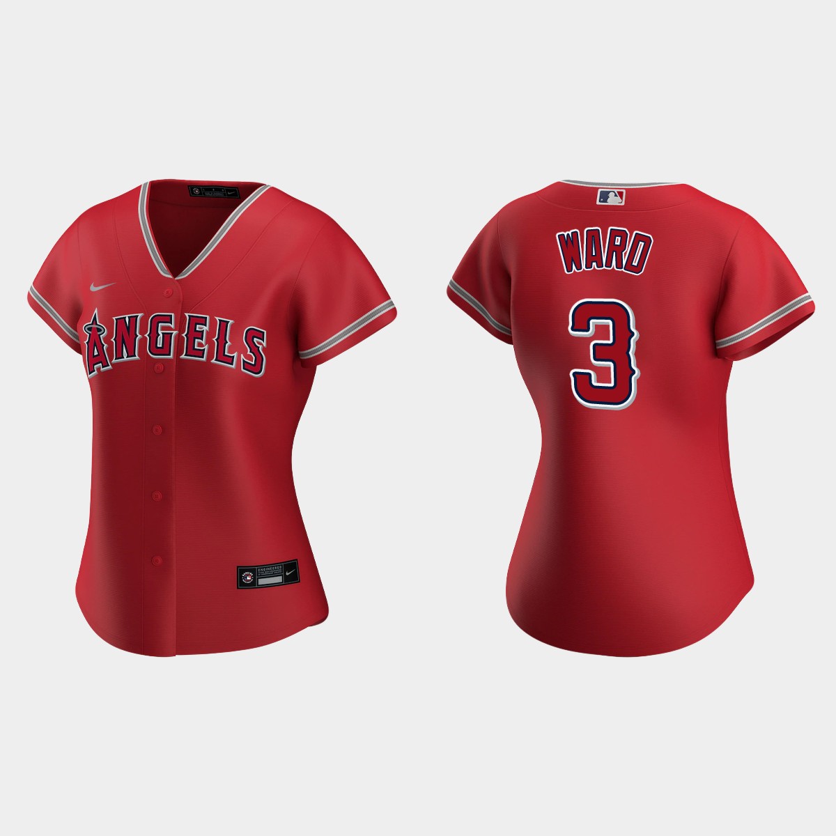 Women Los Angeles Angels Taylor Ward Red  Jersey