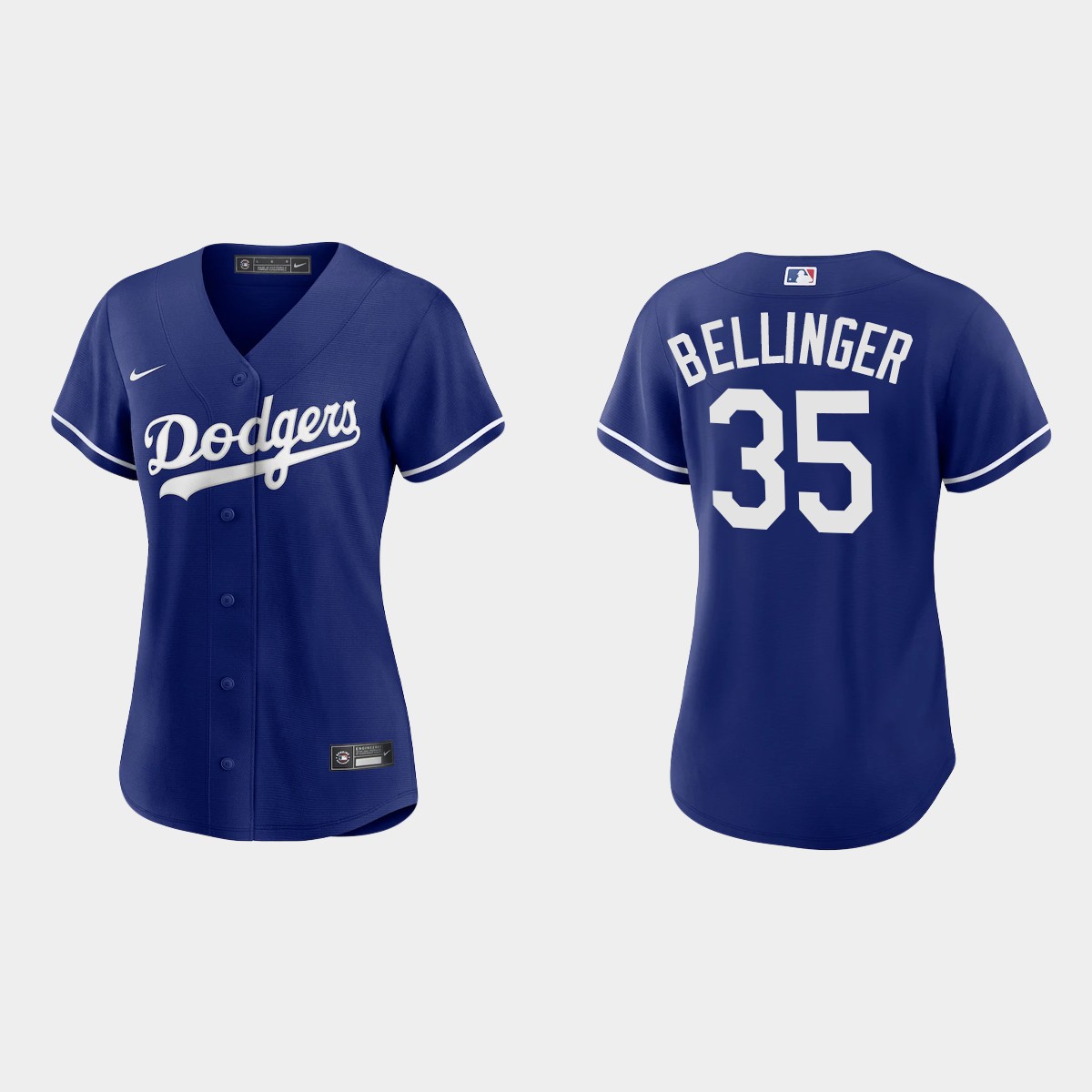 Women Los Angeles Dodgers Cody Bellinger Royal  Alternate Jersey