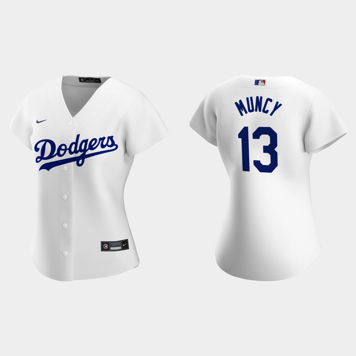 Women Los Angeles Dodgers Max Muncy White  Home Jersey