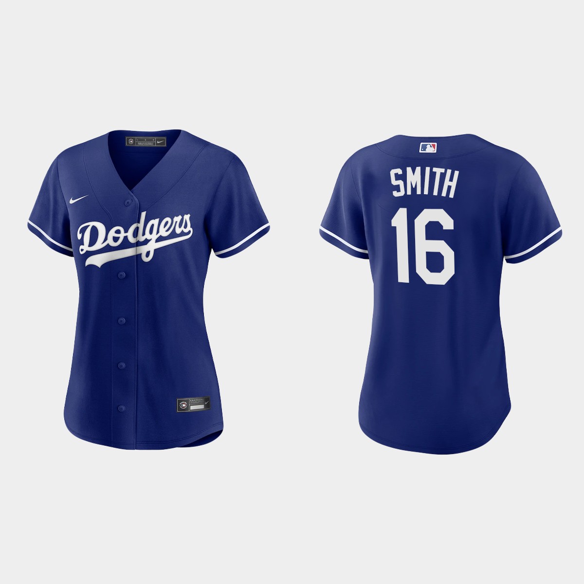 Women Los Angeles Dodgers Will Smith Royal  Alternate Jersey