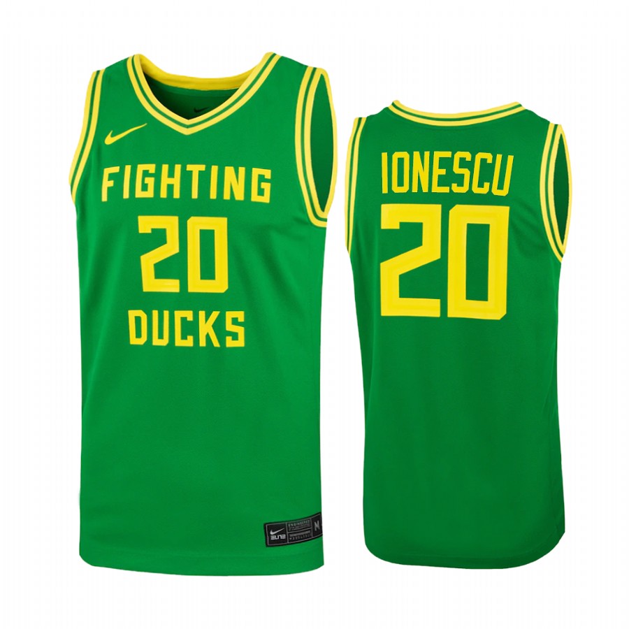 Women Oregon Ducks Sabrina Ionescu 2019  Mint Green Jersey