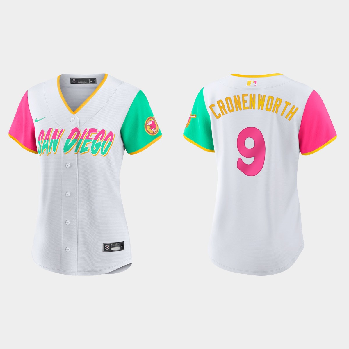 Women San Diego Padres Jake Cronenworth White 2022 City Connect  Jersey