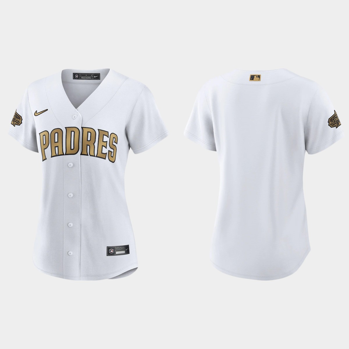 Women San Diego Padres White 2022 MLB All-Star Game  Jersey