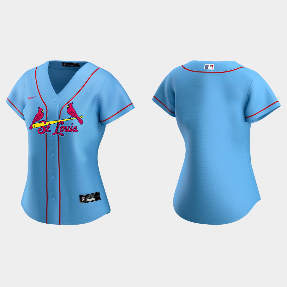 Women St. Louis Cardinals Light Blue  2020 Alternate Jersey