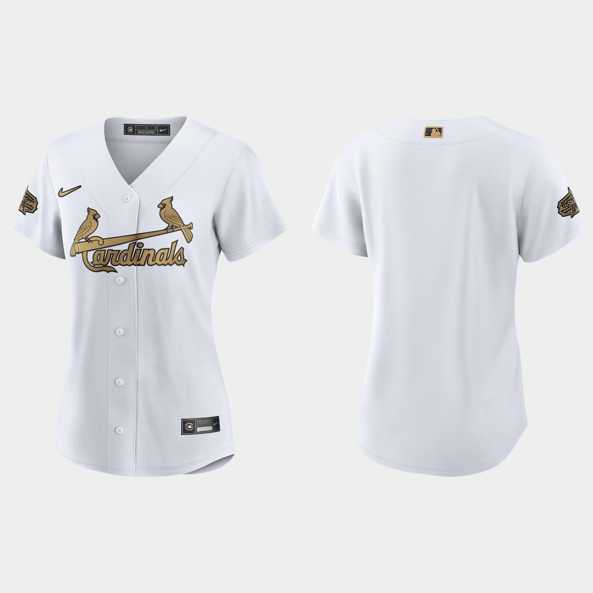 Women St. Louis Cardinals White 2022 MLB All-Star Game  Jersey