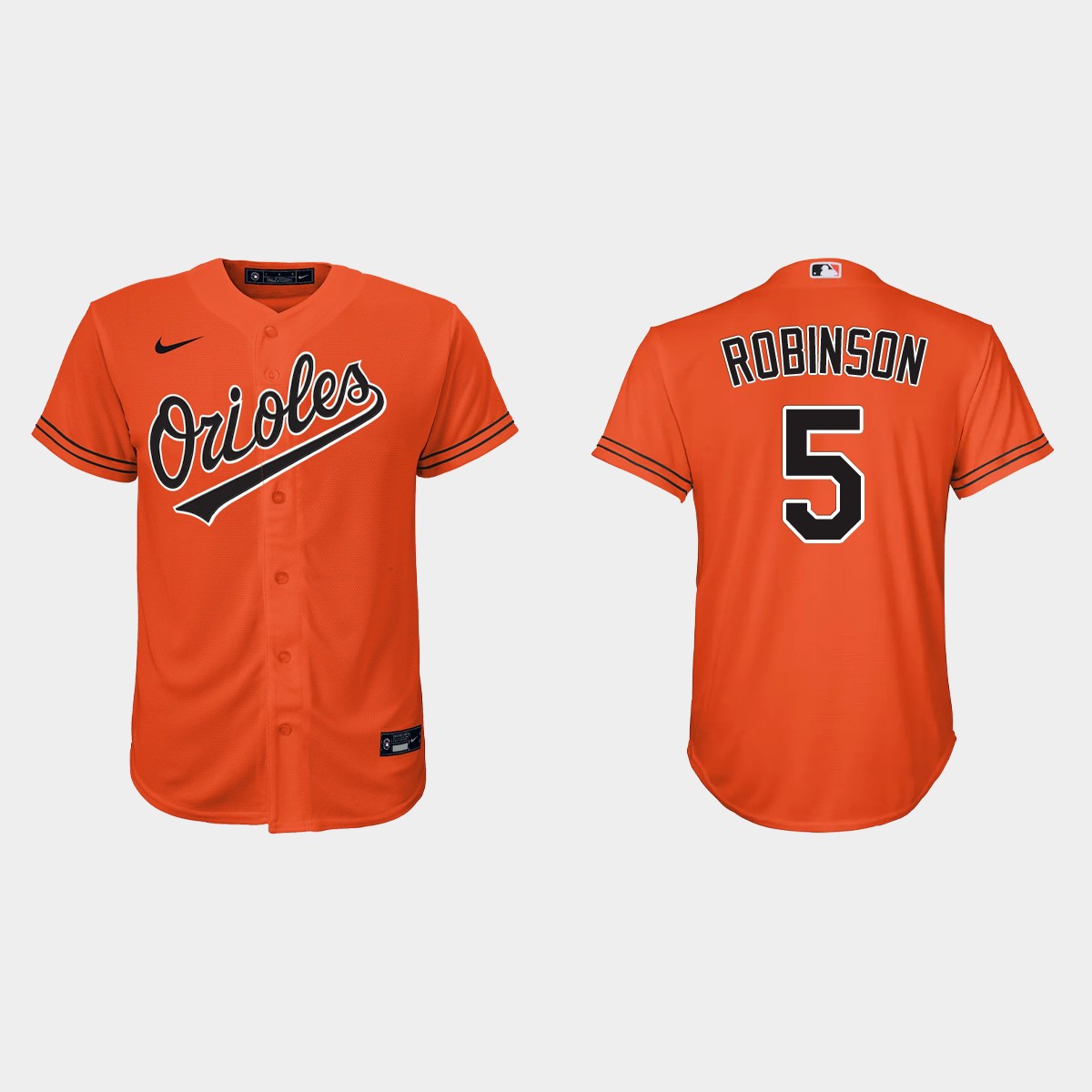 Youth Baltimore Orioles Brooks Robinson Orange  Jersey