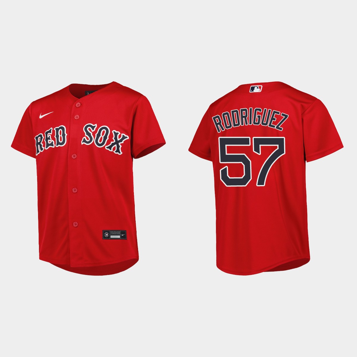 Youth Boston Red Sox Joely Rodriguez Red  Alternate Jersey
