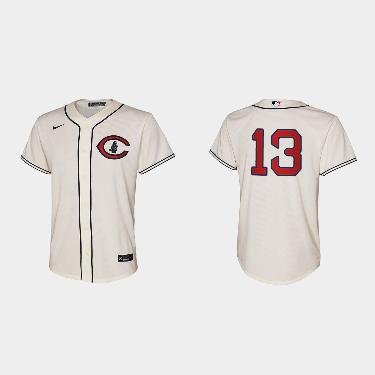 Youth Chicago Cubs David Bote Cream 2022 Field of Dreams  Jersey