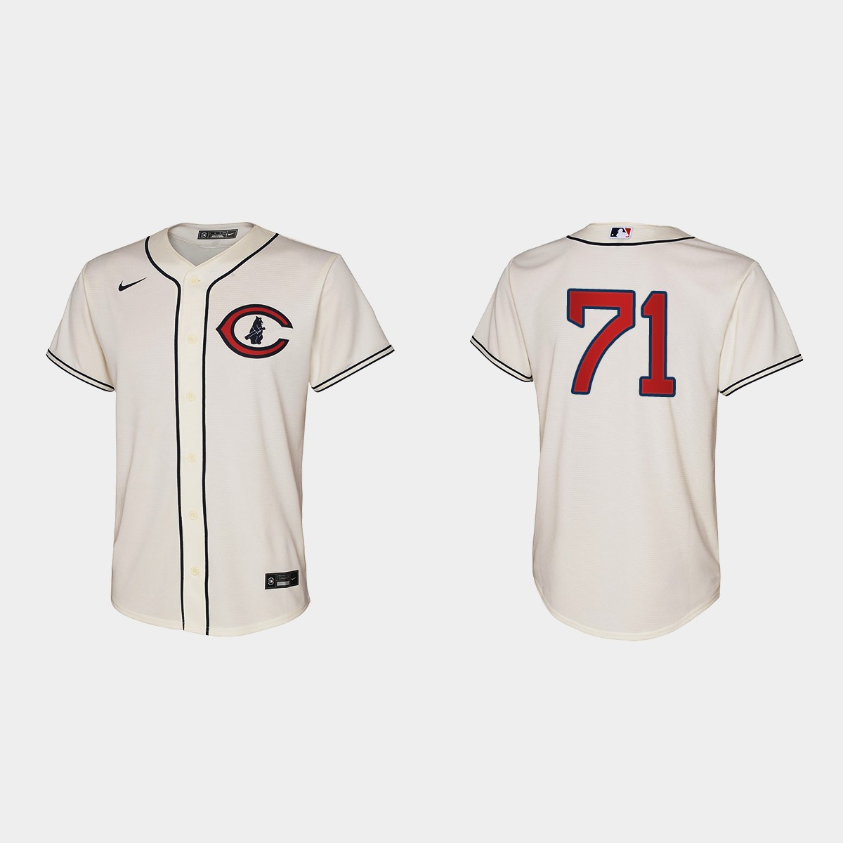 Youth Chicago Cubs Keegan Thompson Cream 2022 Field of Dreams  Jersey