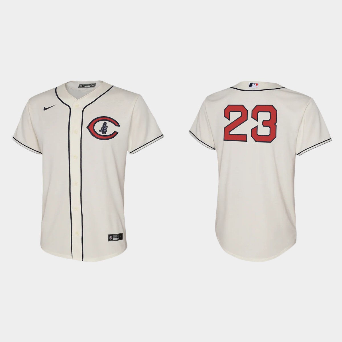 Youth Chicago Cubs Ryne Sandberg Cream 2022 Field of Dreams  Jersey