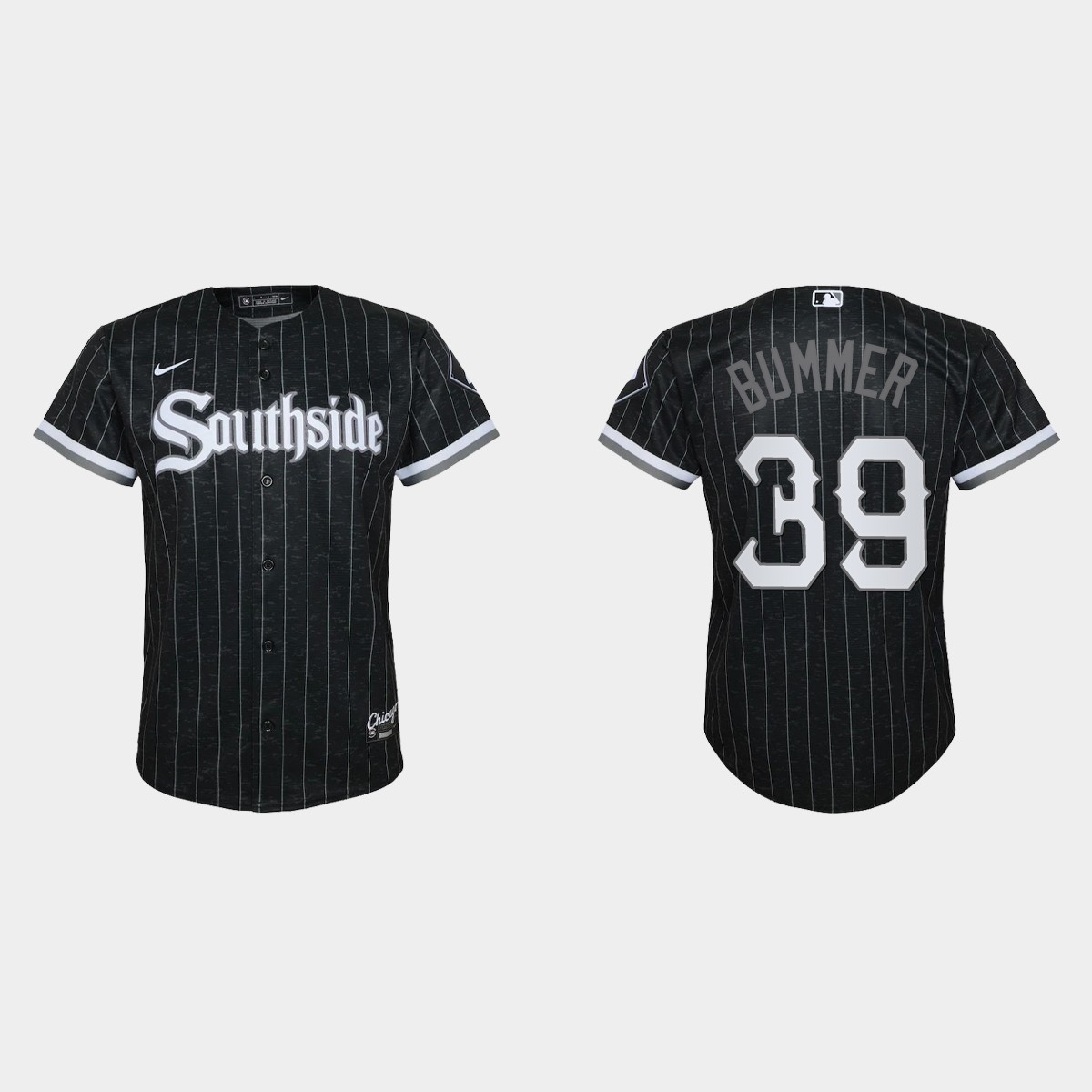 Youth Chicago White Sox Aaron Bummer Black City Connect  Jersey