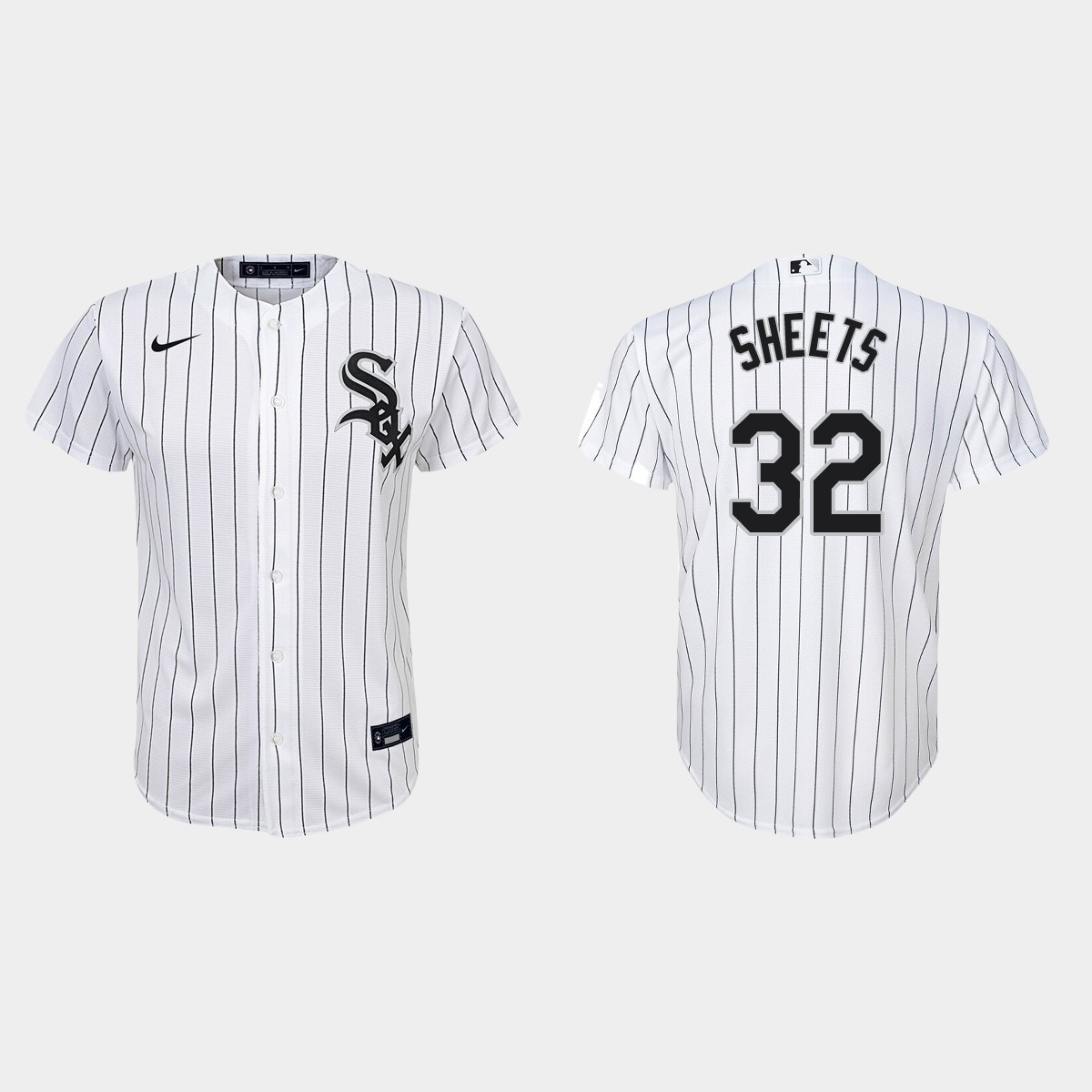 Youth Chicago White Sox Gavin Sheets White  Home Jersey