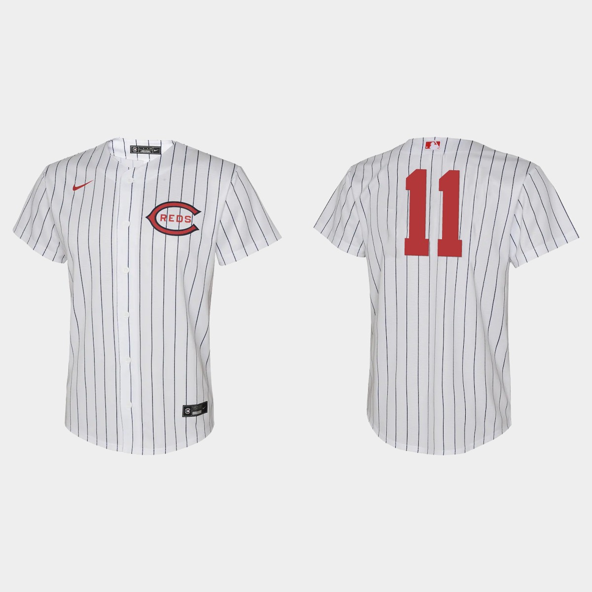 Youth Cincinnati Reds Barry Larkin White 2022 Field of Dreams  Jersey