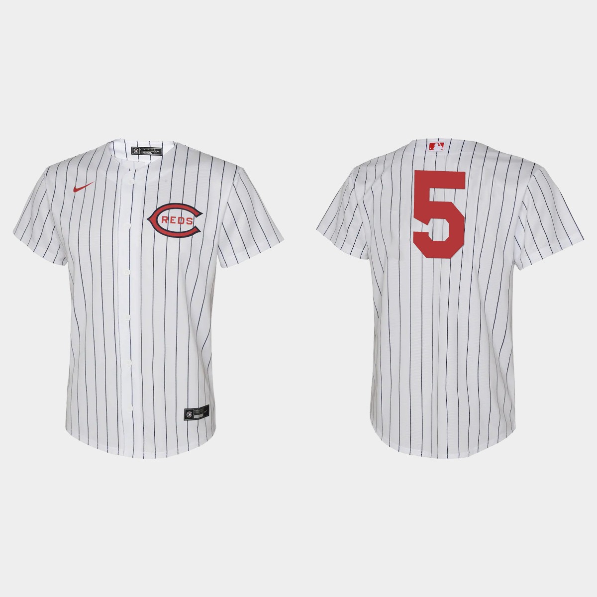 Youth Cincinnati Reds Johnny Bench White 2022 Field of Dreams  Jersey