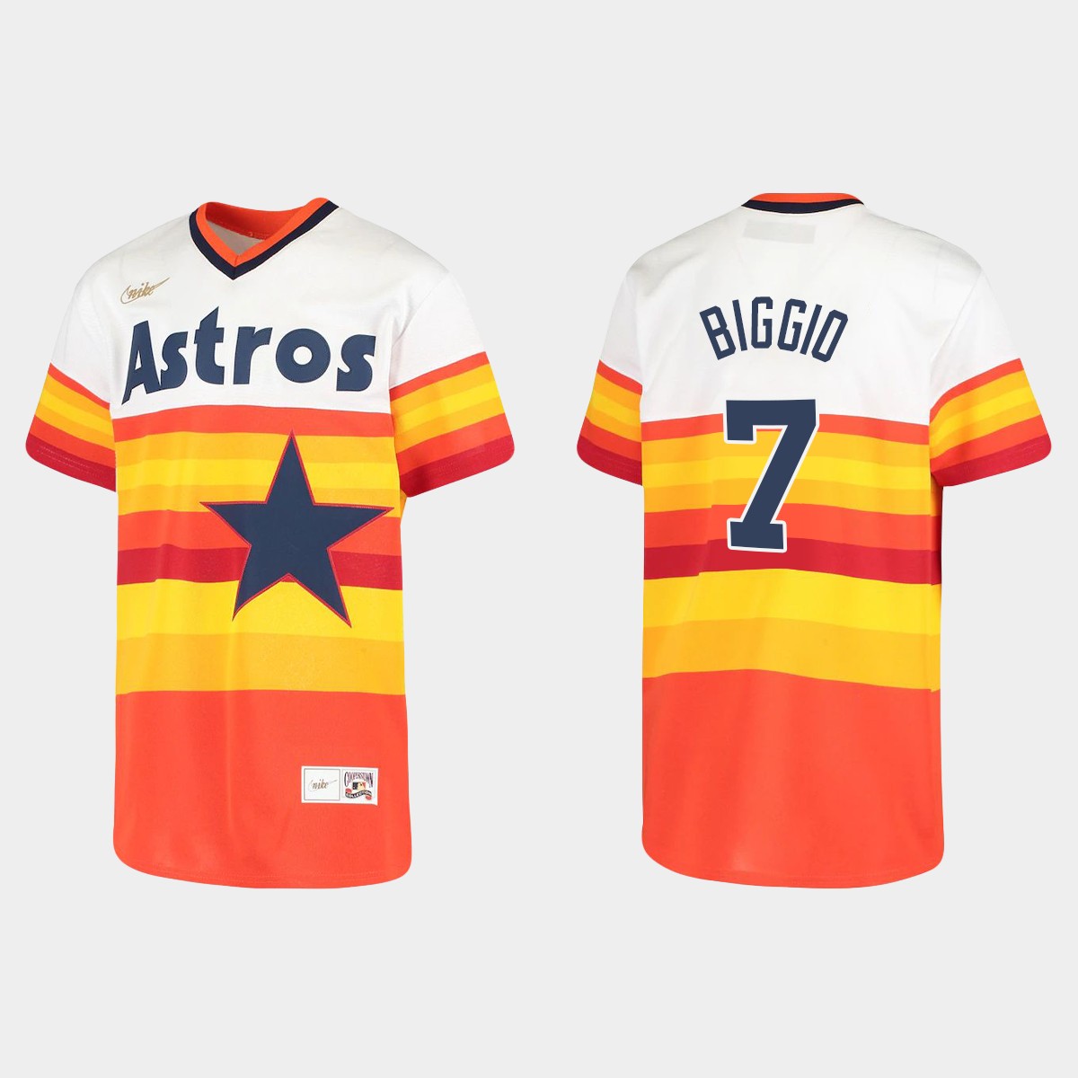 Youth Craig Biggio #7 Houston Astros Home Cooperstown Collection Jersey - White