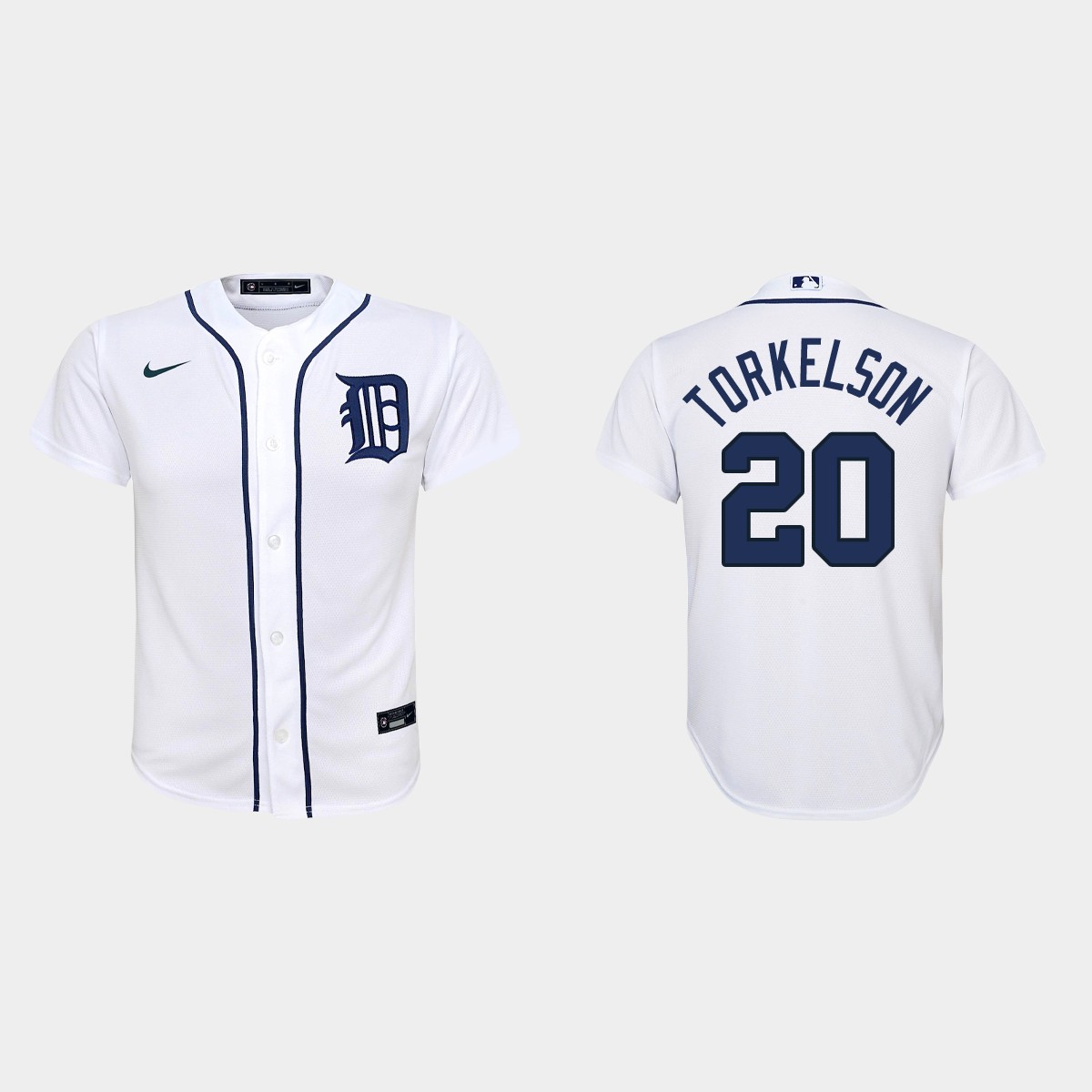Youth Detroit Tigers Spencer Torkelson White  Home Jersey