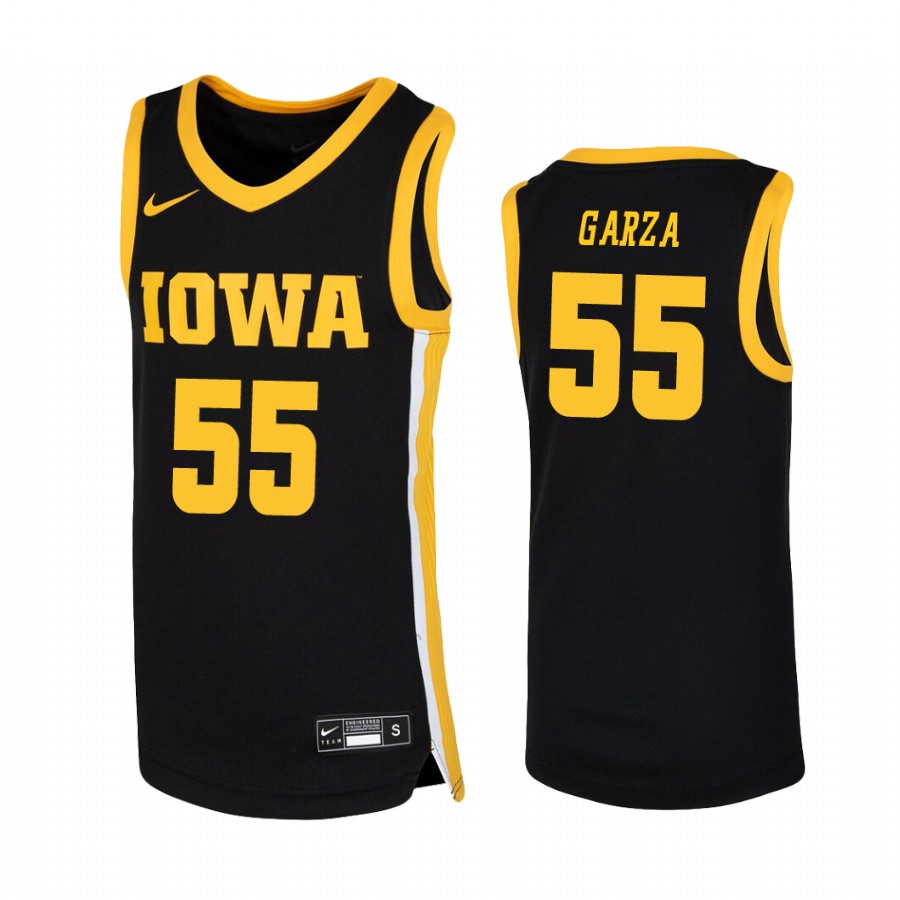 Youth Iowa Hawkeyes Luka Garza Black  College  Jersey