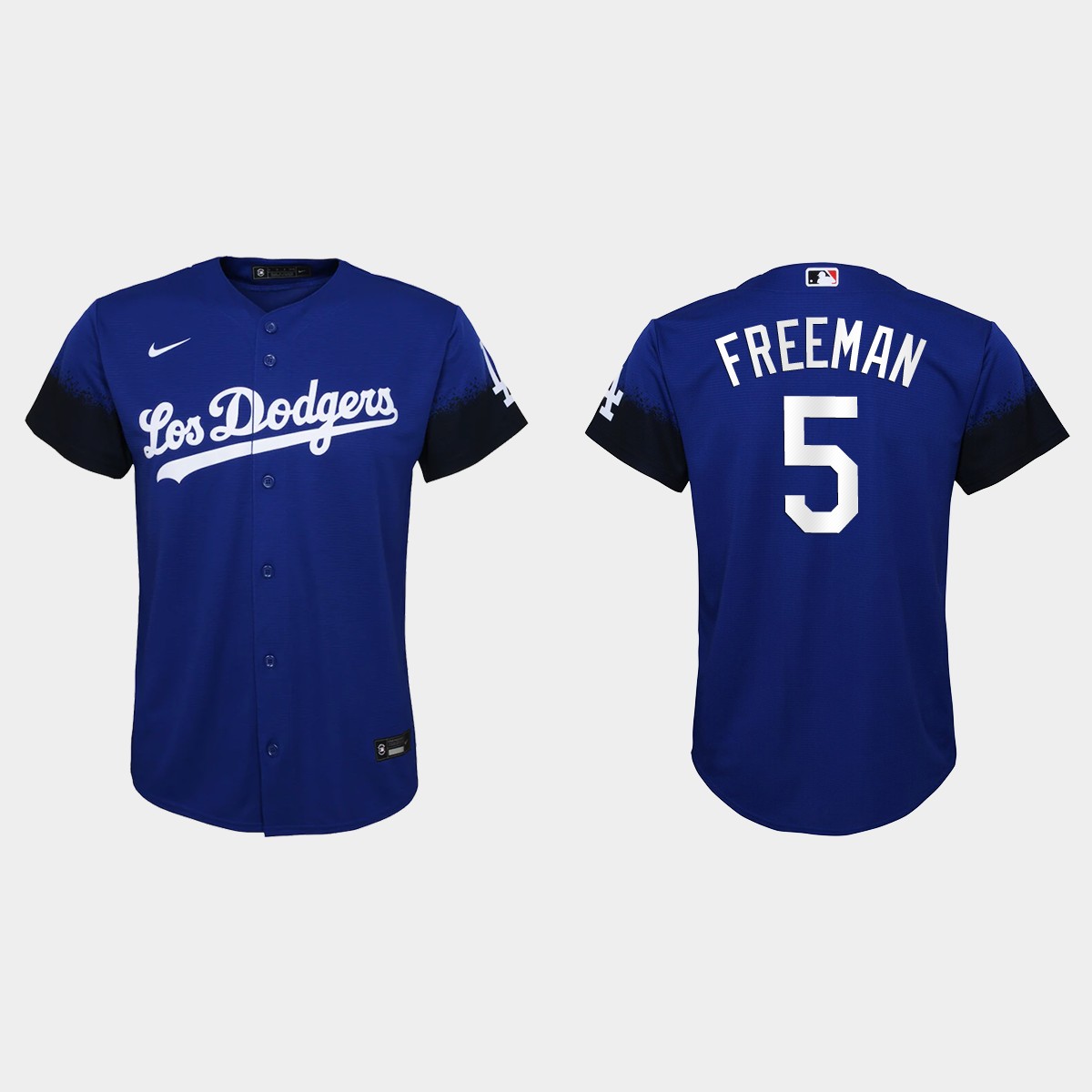 Youth Los Angeles Dodgers Freddie Freeman Royal City Connect  Jersey