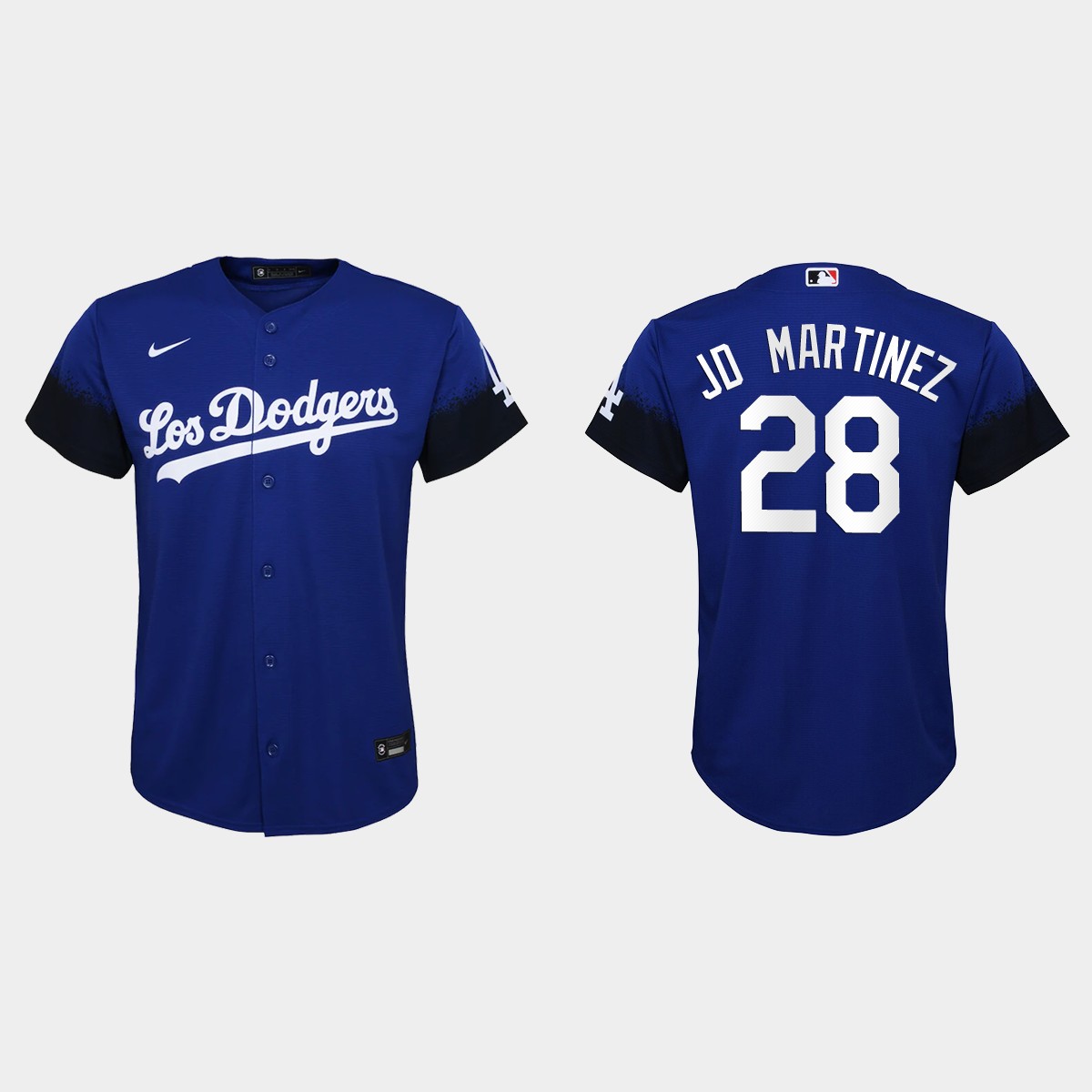 Youth Los Angeles Dodgers J.D. Martinez Royal City Connect  Jersey