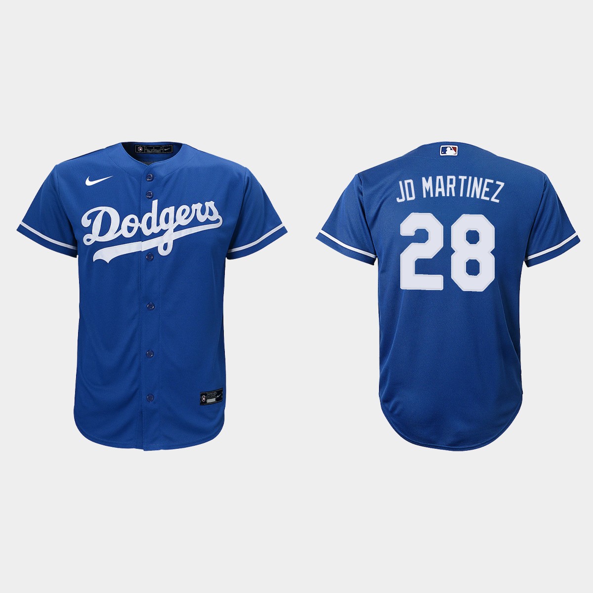 Youth Los Angeles Dodgers J.D. Martinez Royal  Alternate Jersey