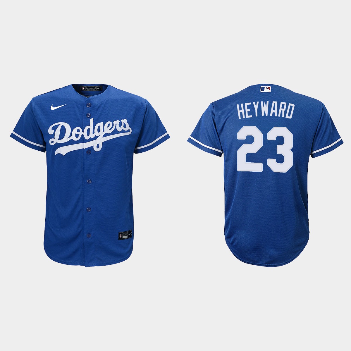 Youth Los Angeles Dodgers Jason Heyward Royal  Alternate Jersey