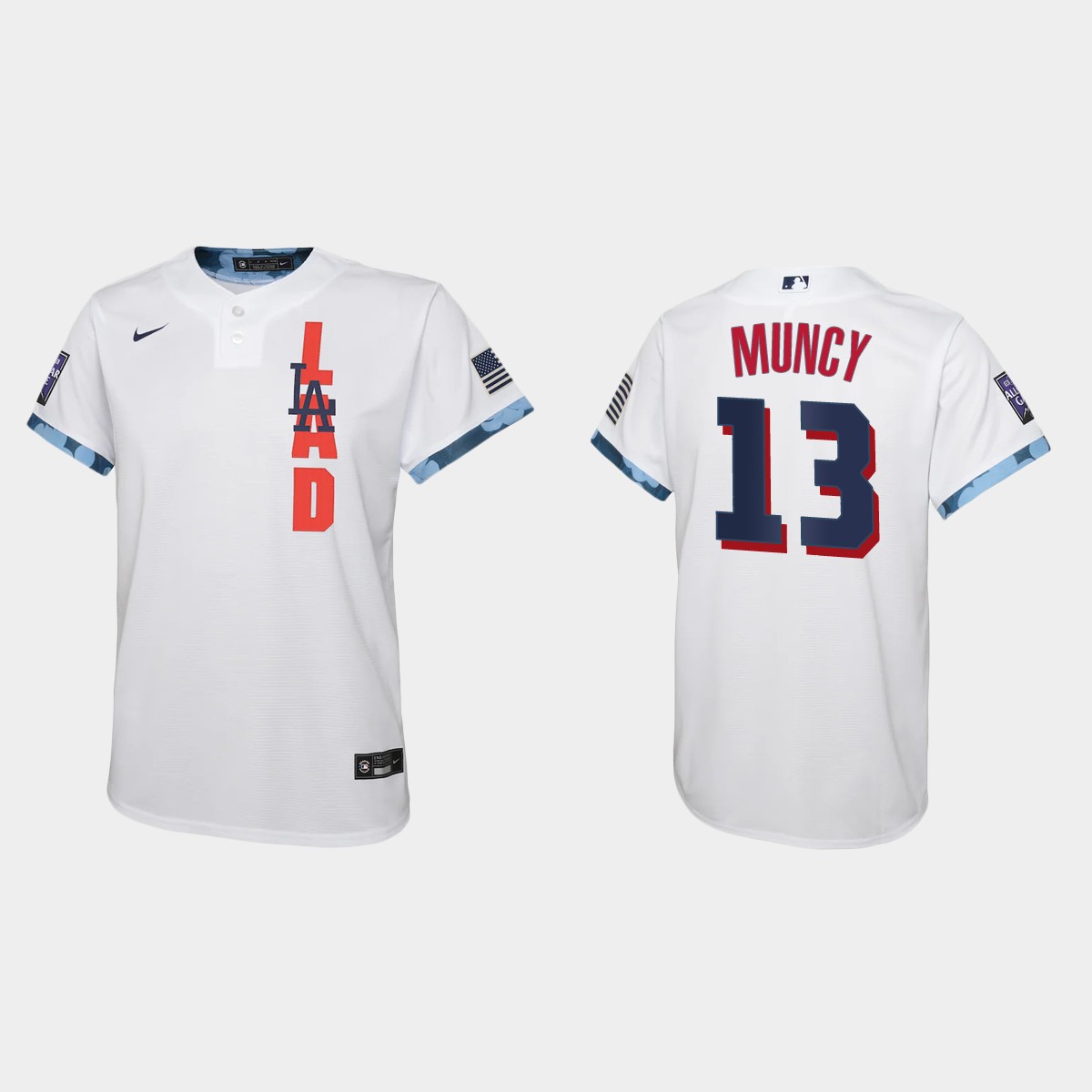 Youth Los Angeles Dodgers Max Muncy White 2021 MLB All-Star Game Jersey