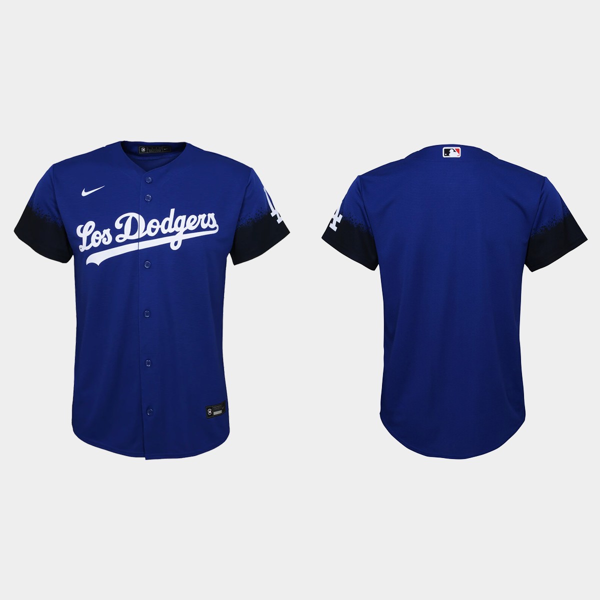 Youth Los Angeles Dodgers Royal 2021 City Connect  Jersey