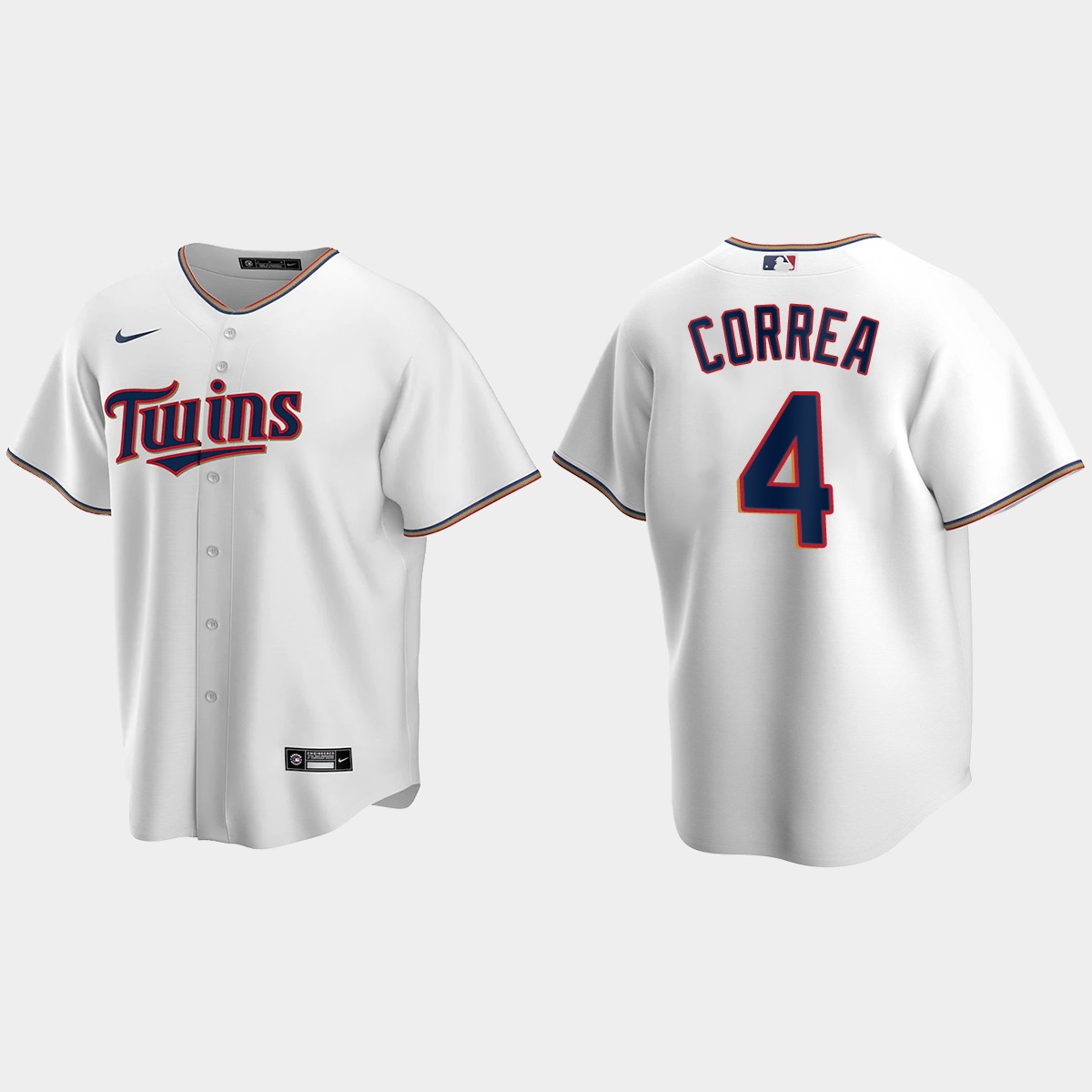 Youth Minnesota Twins Carlos Correa White  Home Jersey