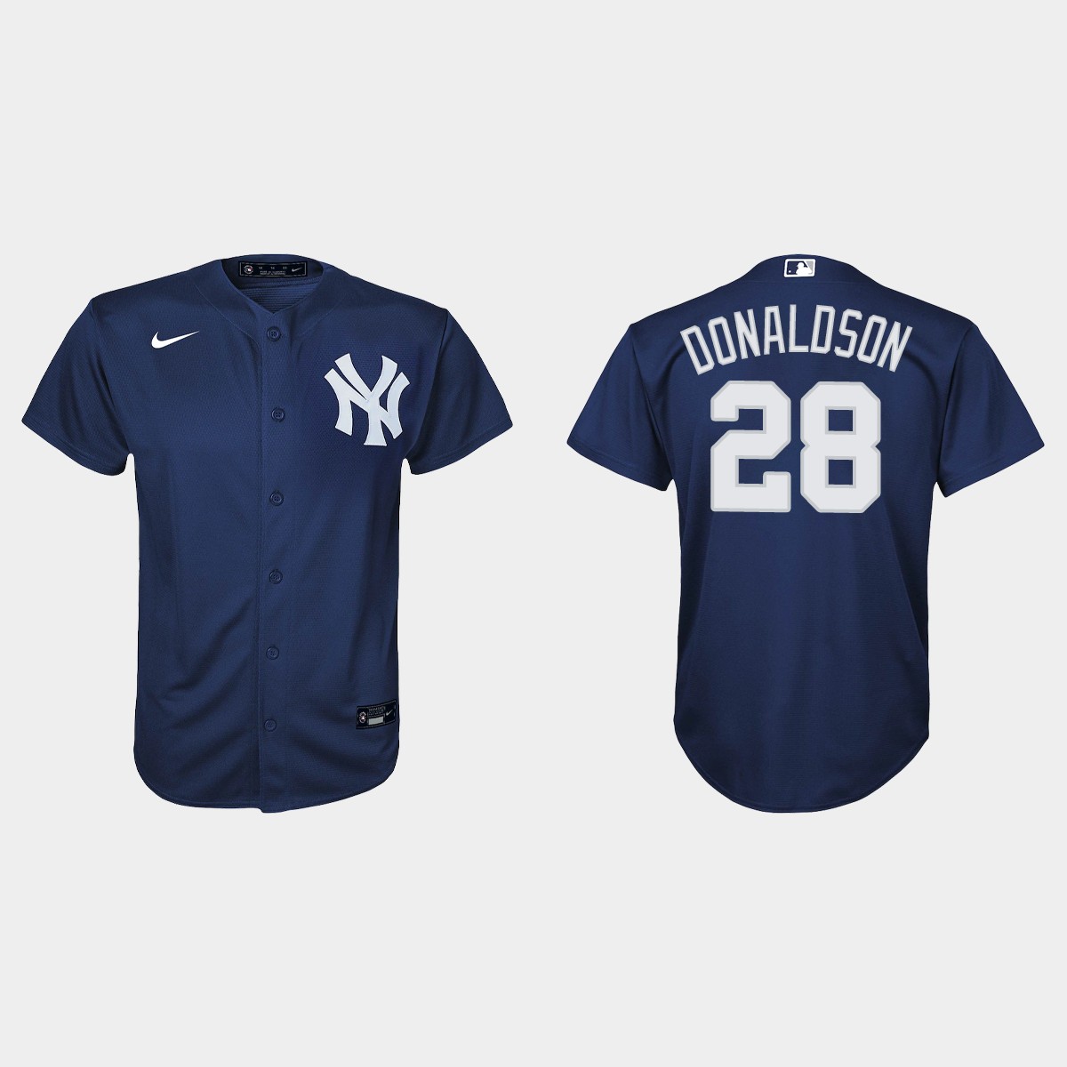 Youth New York Yankees Josh Donaldson Navy  Alternate Jersey