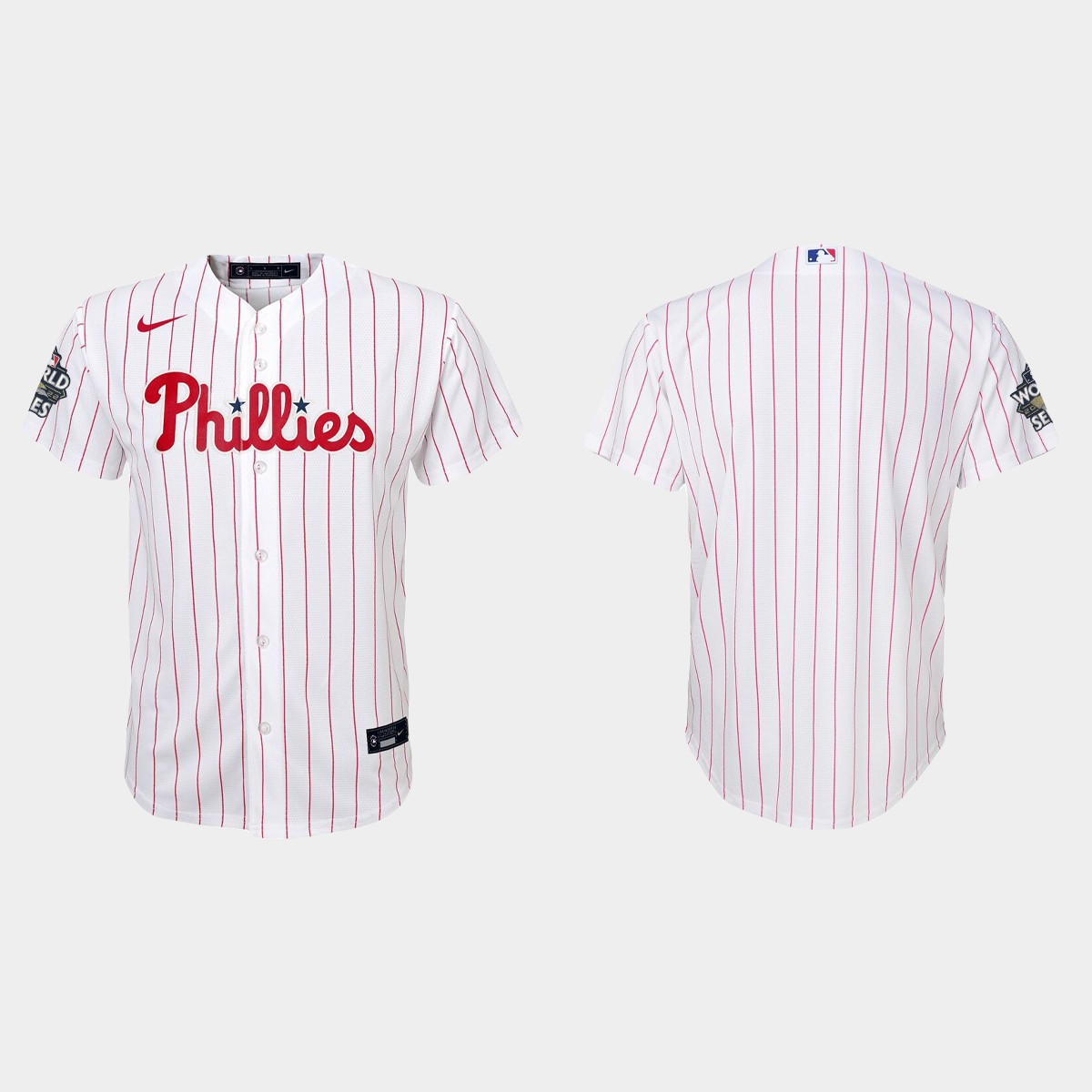 Youth Philadelphia Phillies White 2022 World Series  Jersey