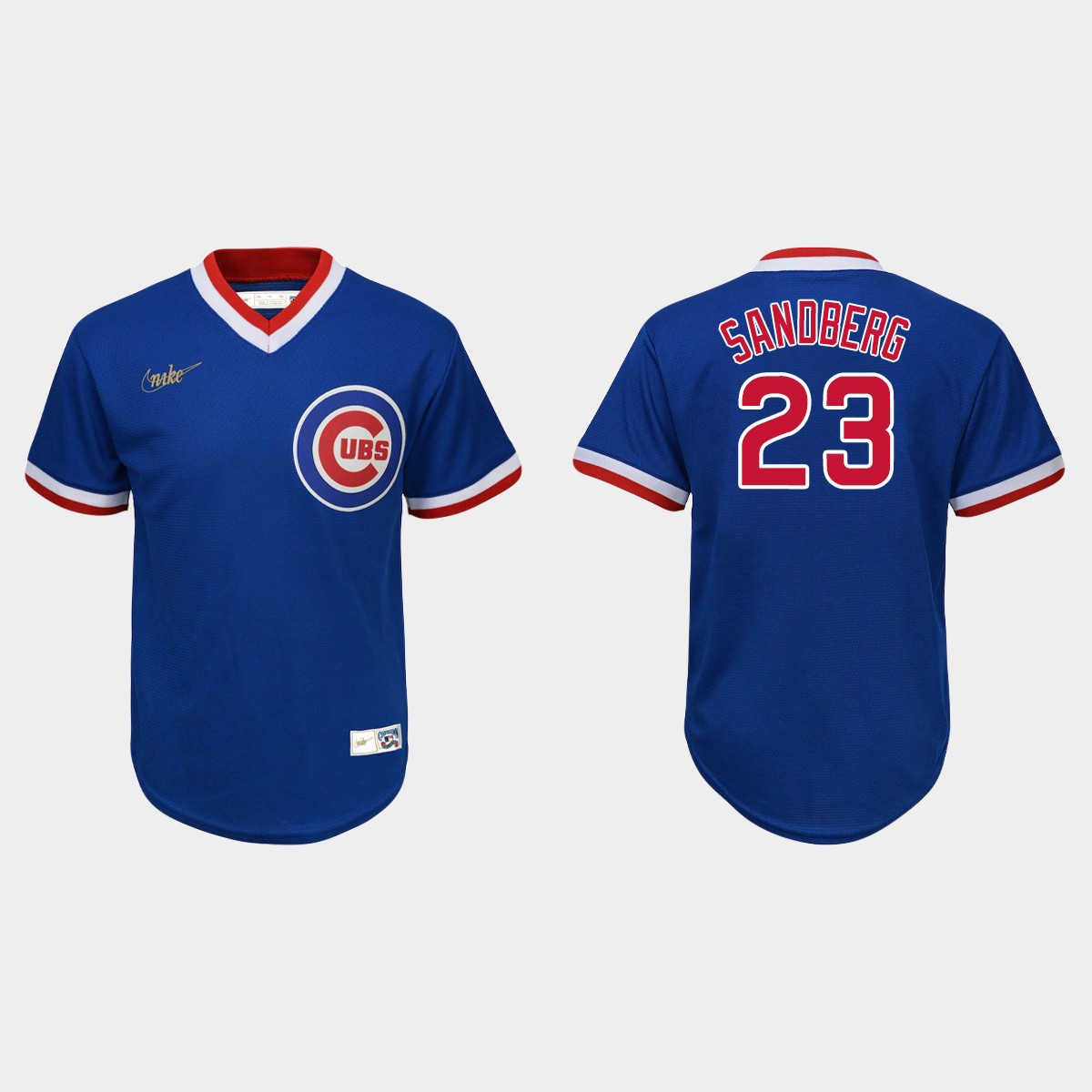 Youth Ryne Sandberg #23 Chicago Cubs Road Cooperstown Collection Jersey - Royal