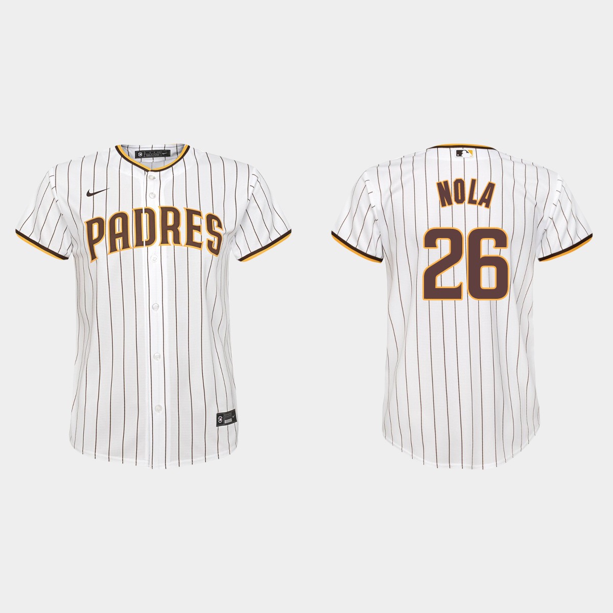Youth San Diego Padres #26 Austin Nola White  Home Jersey