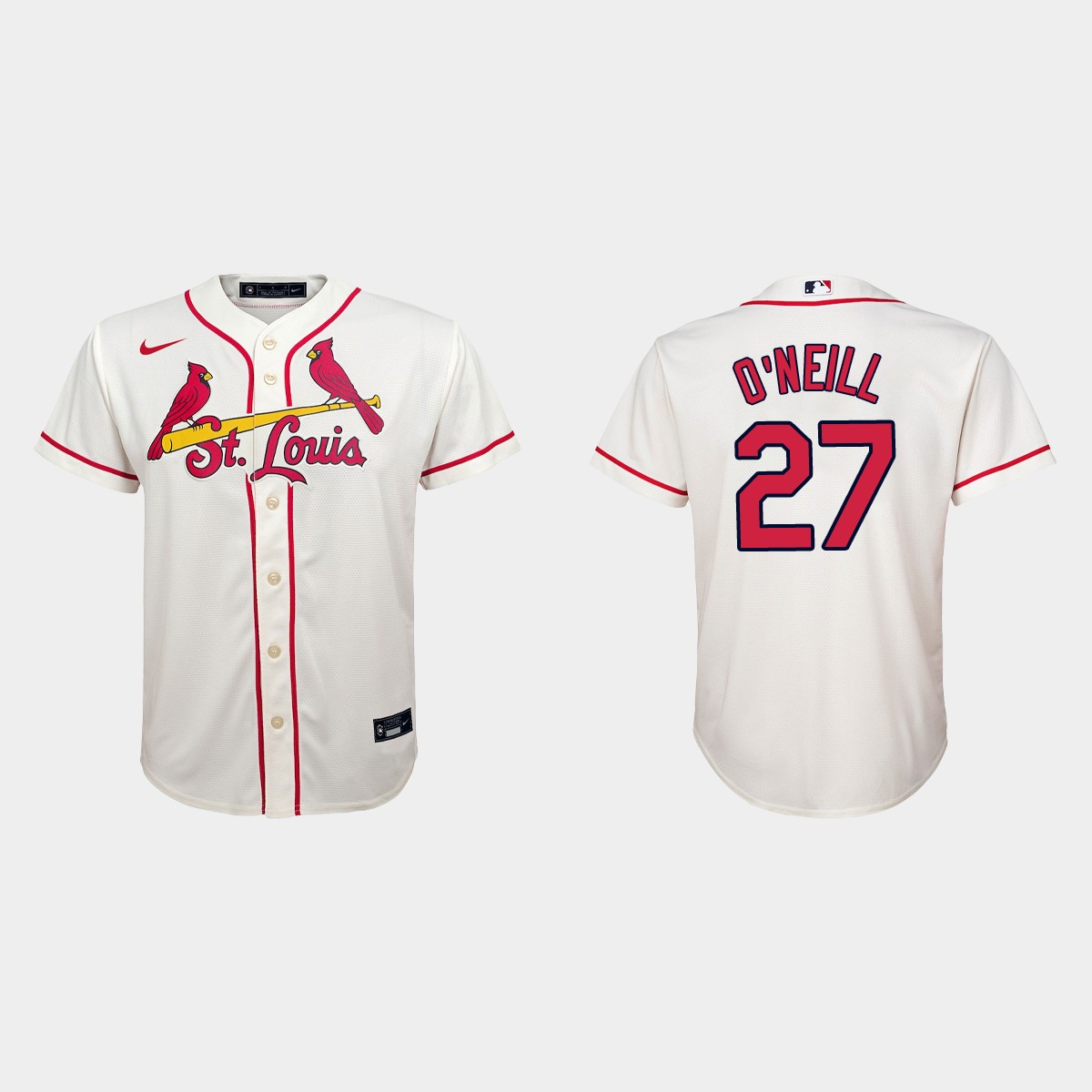 Youth St. Louis Cardinals Tyler O’Neill Cream Replica Jersey