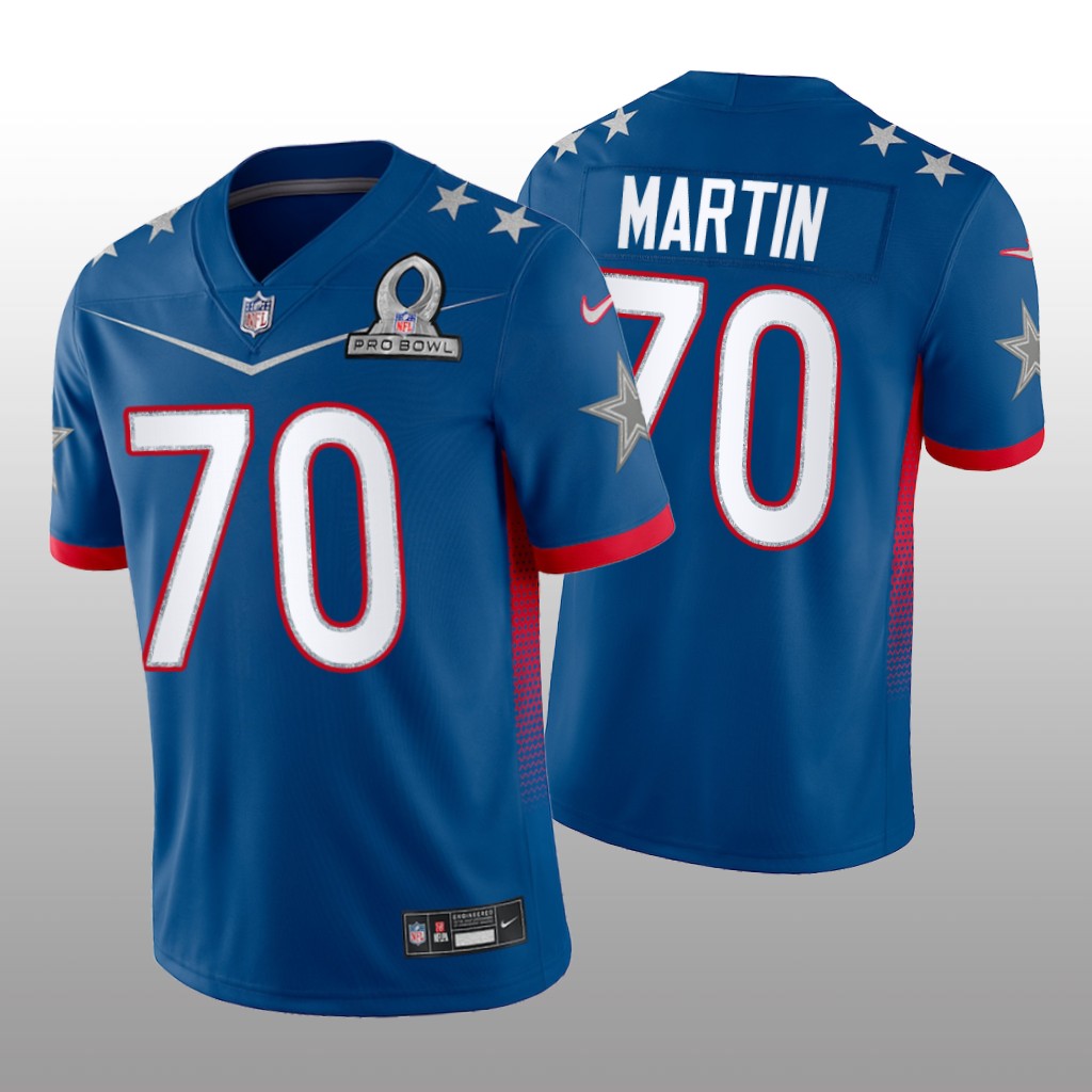 Zack Martin Royal Game Jersey 2022 NFC Pro Bowl – Men’s